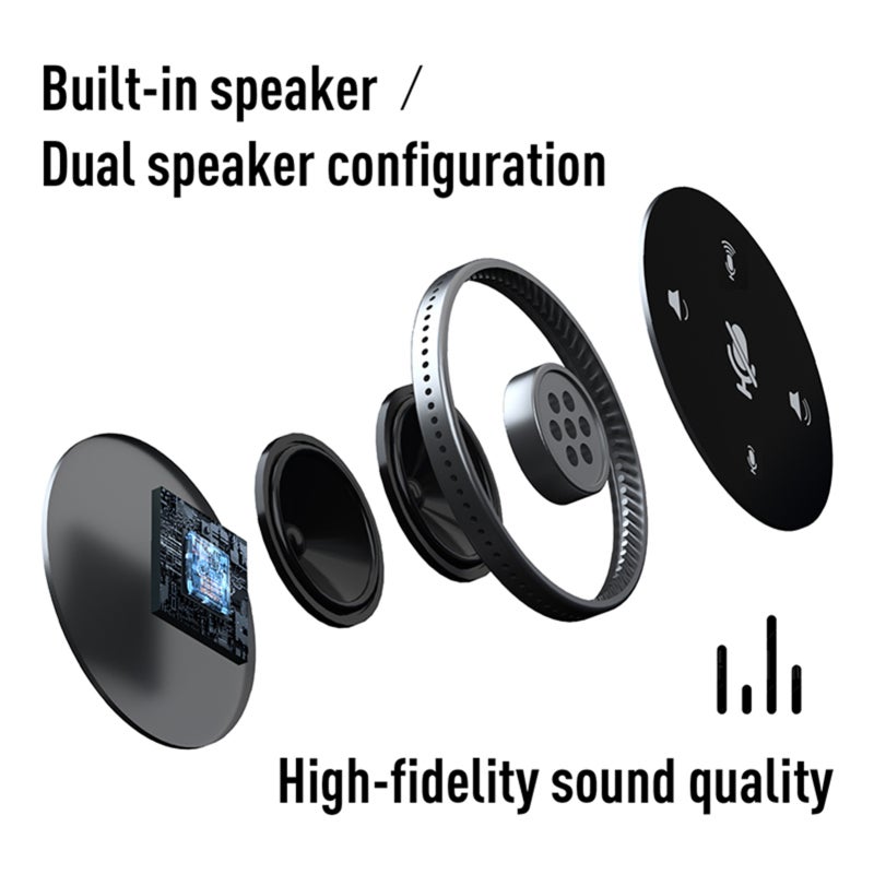 Desktop USB Conference Speakerphone Microphone Built-in Speaker 360° Omnidirectional PC Computer Condenser Mic with Mute Function Volume Adjustment Plug & Play Compatible with Windows Mac for PC Laptop Video Conference Recording Chatting Gaming Onlin - Image 3