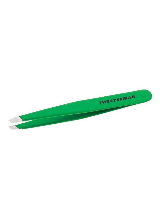 Tweezerman Slant Tweezer Green Apple Model No. 1230Gar Multi  - Image 1