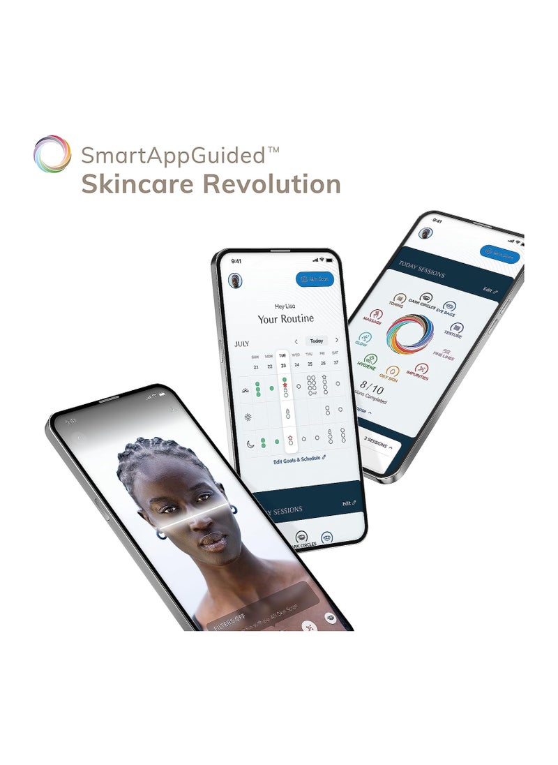 GESKE GESKE SmartAppGuided MicroDermabrasion Blackhead Remover | 7 in 1 | Blackhead Remover | Electric Pore Cleaner | Innovative Vacuum Cup | Beauty Tool | Skin Cleansing Device | Skincare Device  - Image 5