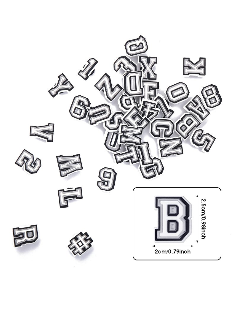 KASTWAVE 37 PCS Shoe Decoration Charms Jibbitz Accessories for Crocs Shoe Buckle Party Favors - Image 4