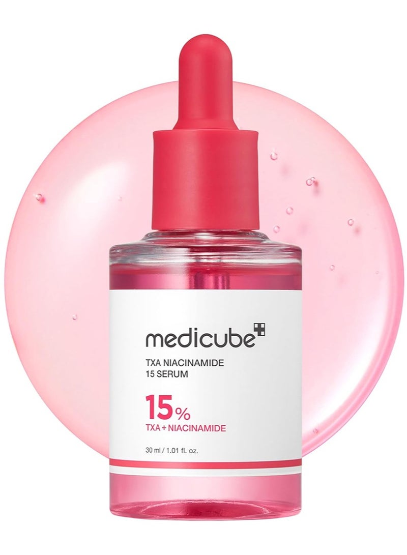 Medicube TXA+Niacinamide 15% Glow Facial Serum for After Spot Care | All-in-One Daily Korean Skincare | Uneven Skin Tone,Texture and Hydration Care | High-Potency Tranexamic Acid 5% | 1.01 fl.oz  - Image 1