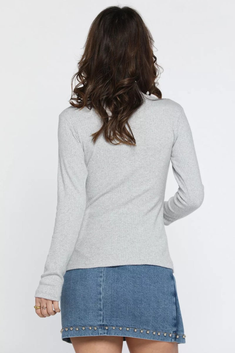 Gülseli Gulseli Turtleneck Ribbed Body Blouse - Image 4