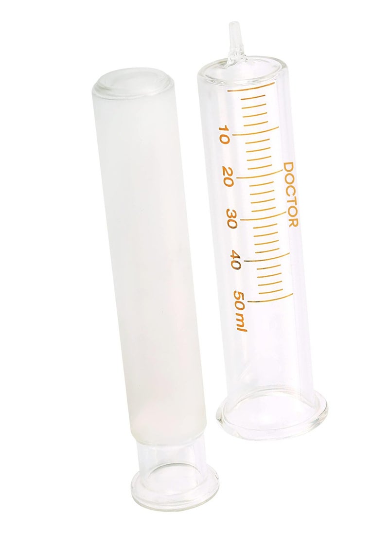 King Mariot 50ml All-Glass Gas Syringe with Ground Glass | Precision Injector for Printer Ink Refilling  - Image 2