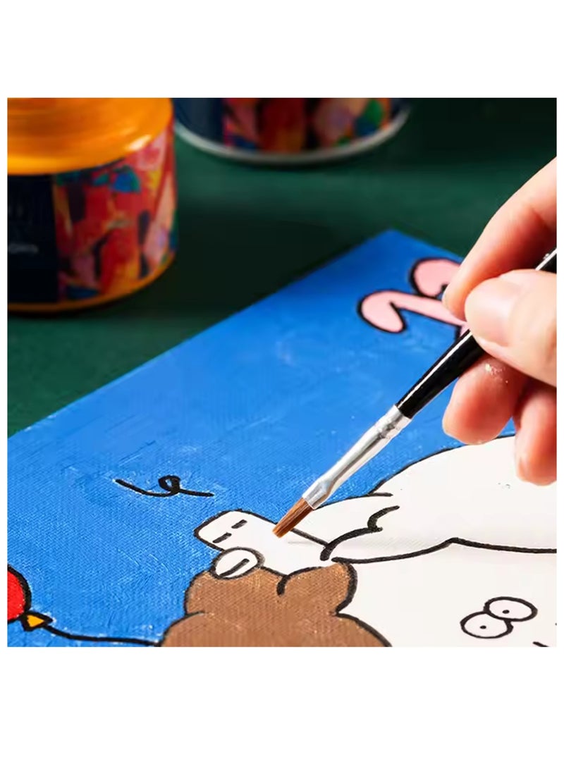 Deli Finenolo Acrylic Color 100ml Content Blue - Image 4