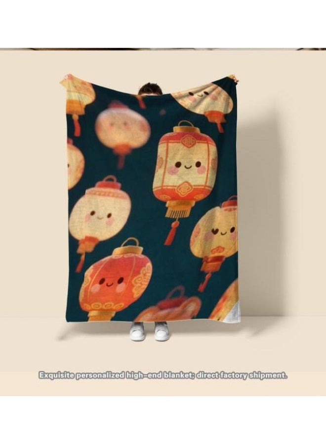 general Children's or student cartoon flannel thin blanket (warm and comfortable, suitable for sleep, games) 100cm*150cm - Image 4