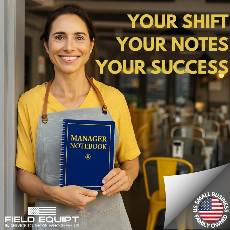 Field Equipt Managerâ€™s 90-Day Planning Journal by Field Equipt â€“ Professional Project Organizer for Work with Daily Activity Logs & Goal Setting â€“ Durable, Spill-Proof Cover for Office & Field Management - Image 5