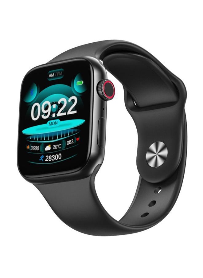 modio - Modio MC66 Pro Smart Watch With Full Display, Smart Split Screen & Long Battery Life, Support Calling, Full Screen, Heart Rate, Step Count, Sleep Alert (Black) - Image 1