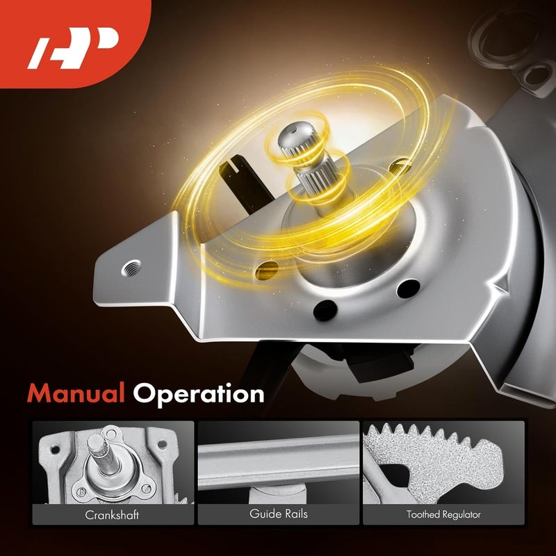 A-Premium Manual Window Regulator for Toyota Corolla - Image 4