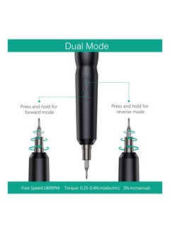 KASTWAVE Precision Electric Screwdriver, 21 in 1 Portable Electric Screwdriver with 18 S2 Bits, Mini Cordless Screwdriver, Repair Tool for Smartphone, Watch, Camera, Laptop (Type-C USB Cable Included)  - Image 3