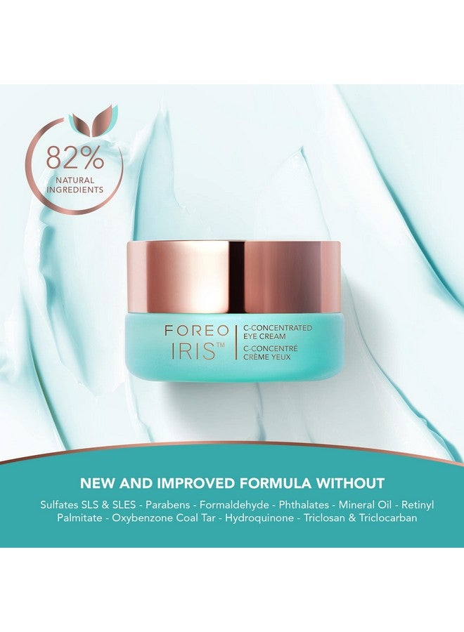 FOREO Iris C-Concentrated Brightening Eye Cream For Dark Circles And Puffiness - Under Eye Brightener - Hyaluronic Acid - Antioxidant - Vegan - Travel Size - All Skin Types - 0.5 Oz - Image 2
