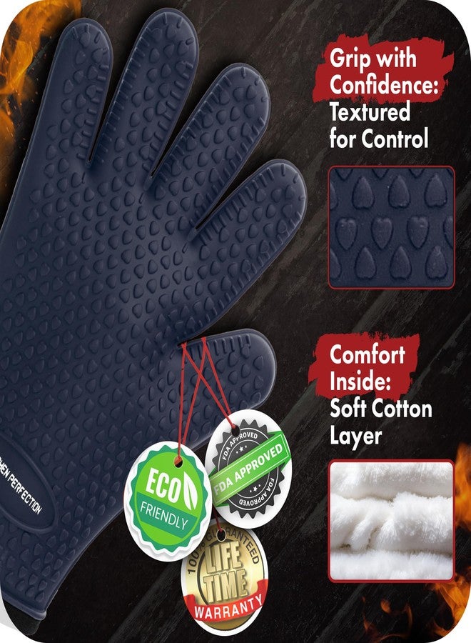 Kitchen perfection Gloves- Royal Blue - Image 4