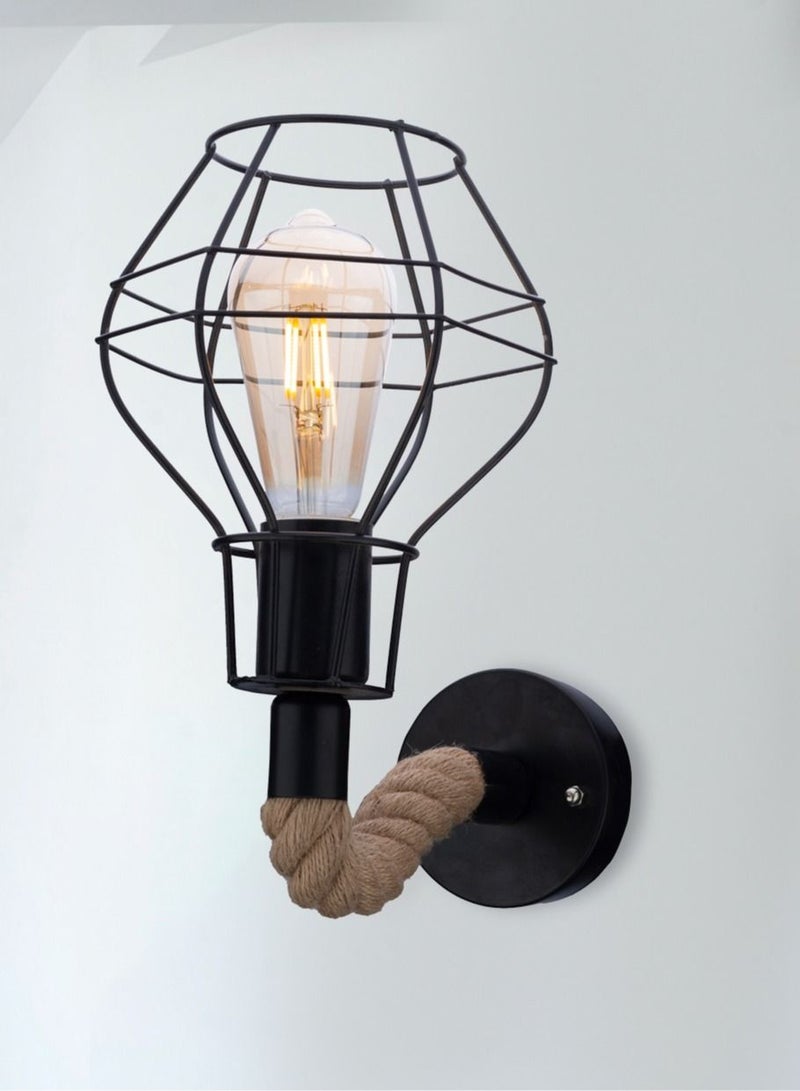 الروضة للإضاءة ابليك ريتمو - ابليك - اضاءة حائط - اللون بيج - الخامة Linen - المقاس : 16×20×29 - Image 2