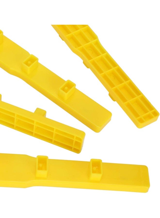 klarako 4Pcs Queen Bee Cell Holder Frame Bar Rearing Breeding System Beekeeping Equipment