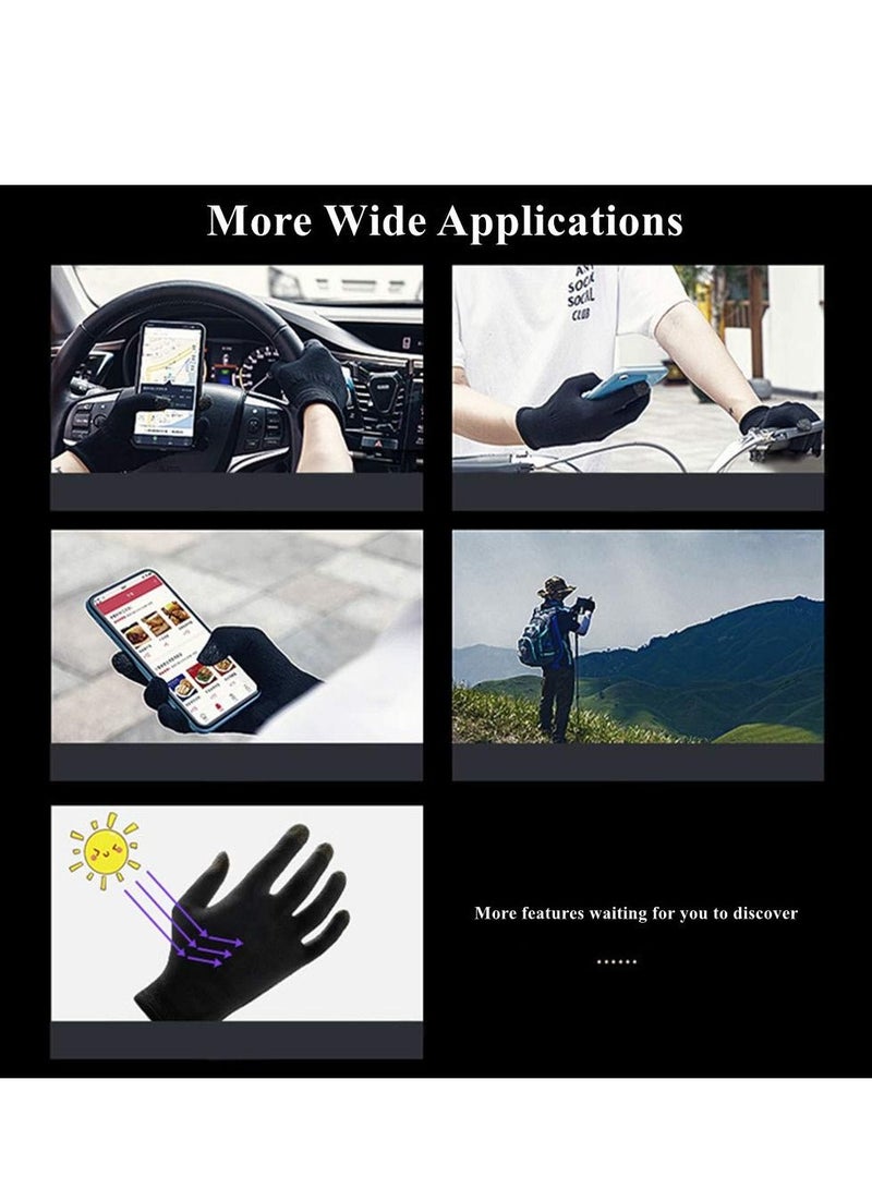 Gaming Gloves for Mobile Game Controller - Aovon High-Sensitive Anti-Sweat Breathable Seamless Touchscreen Gloves for PUBG/Knives Out/Rules of Survival - Image 3