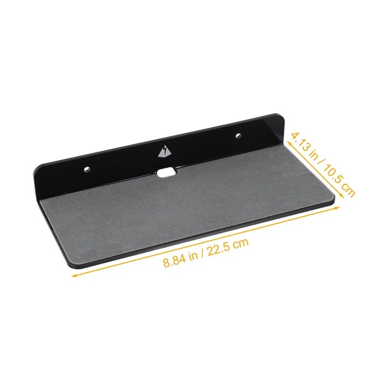 2Pcs Wall Mount Brackets With Charging Shelf For Speaker Storage And Home Organization - Image 3