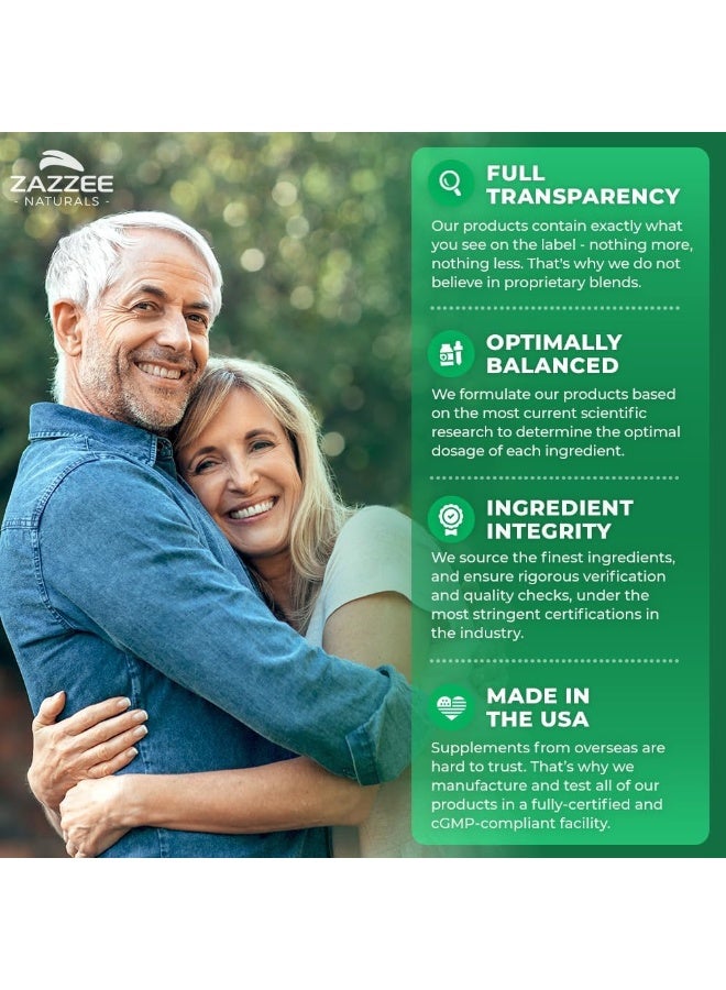 Zazzee Boswellia 10:1 Extract 5000 Mg Strength, 65% Boswellic Acid, 180 Vegan Capsules, Potent 10:1 Extract, 6 Month Supply, Non-Gmo And All-Natural  - Image 5