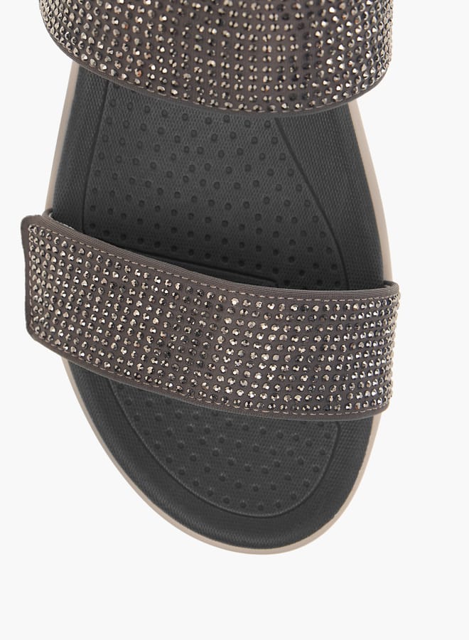 Le Confort Women's Embellished Flatform Slip-On Sandals - Image 3