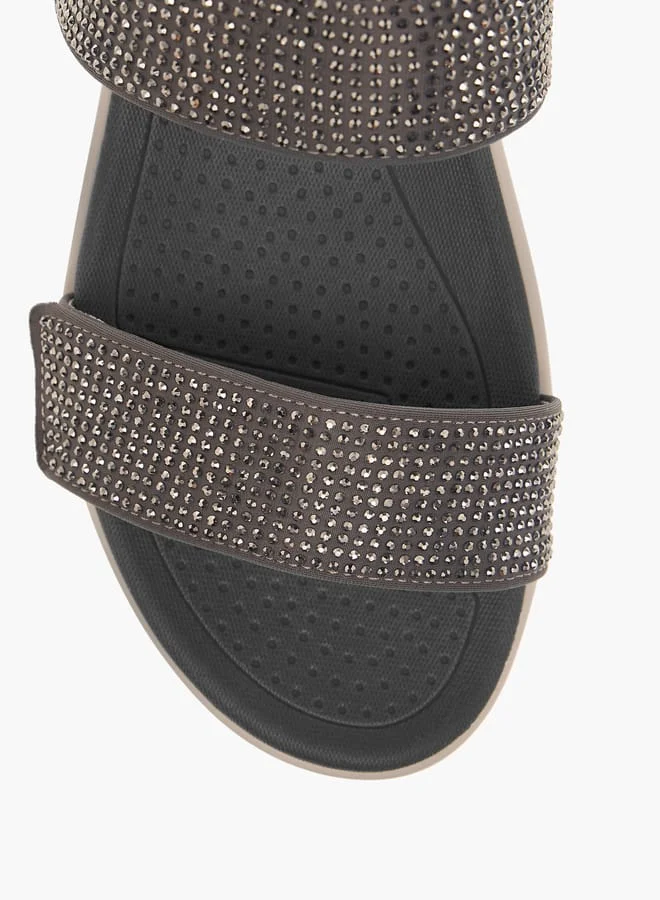Le Confort Women's Embellished Flatform Slip-On Sandals