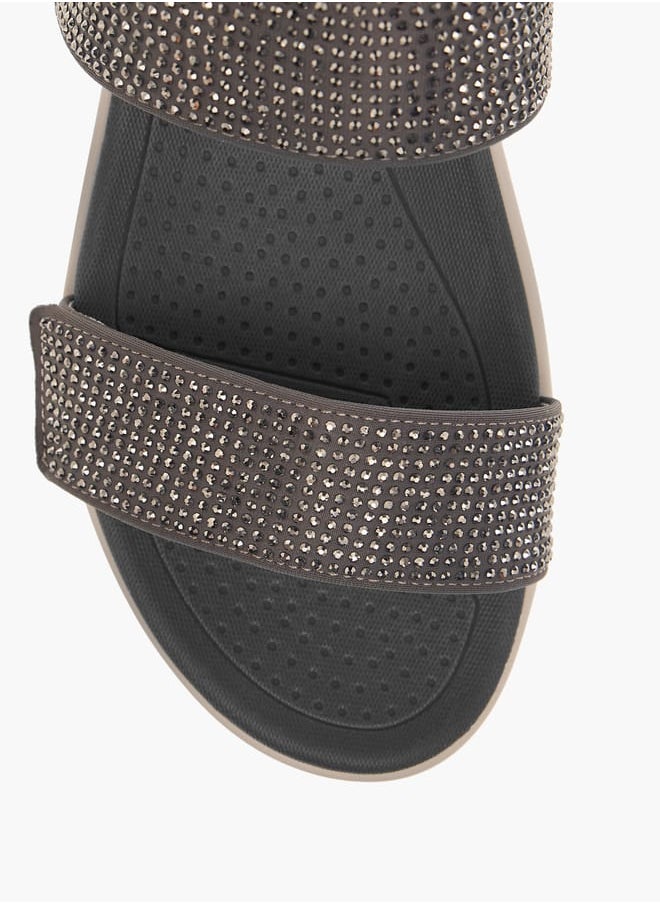 Le Confort Women's Embellished Flatform Slip-On Sandals  - Image 3