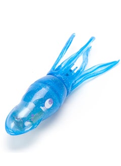 SYOSI Children's Water Play Toys, Electric Octopus Pool Diving Fish Swimming Training Toys Bath Play Water Fun Props Will Swim Squid Diving Pool Summer Toys Will Swim (blue)  - Image 1