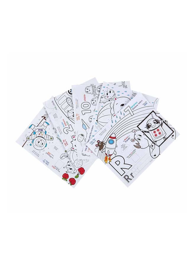 Crayola Lil' Learners Activity Pad, 32 Pages + COLORING & STICKER BOOK – Multicolour | includes 32 coloring and activity pages with 250+ stickers | perfect for on-the-go coloring | Recommended for ages 3 years and up - Image 4