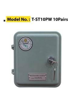 Wall-Mounted Telephone Distribution Box, Metal, Key Lock, Waterproof IP55, 10/20/30 Pairs, Outdoor-Compatible. - pzsku/ZB04B7527AAD1E3597F33Z/45/_/1739705012/d2e1ee67-59ad-4d53-ac34-34742f743844