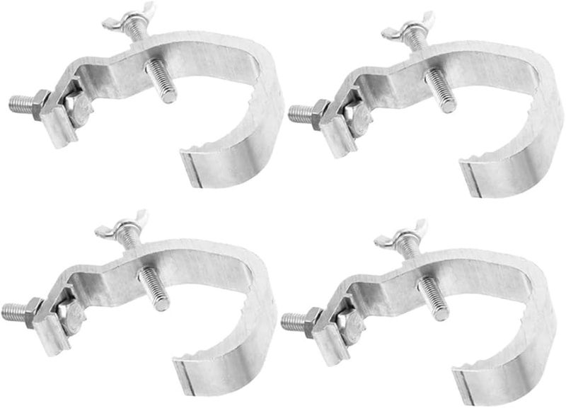 4Pcs Heavy Duty Stage Light Clamp Hooks Knobs Black for Lighting Equipment - Image 1