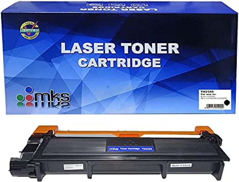 MKS Laser Toner Cartridge Compatible with Brother HL-L2320D/L2365dw/DCP-2540DW/MFC-L2700dw (Black) - Image 1