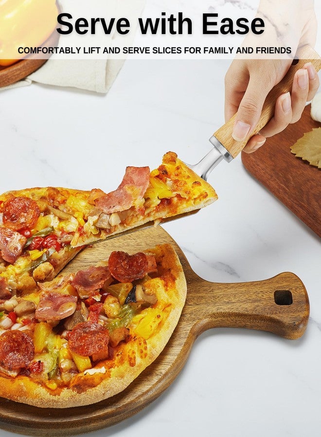 MUMSUNG Pizza Dough Docker Roller with Stainless Steel Spikes, Pizza Wheel & Pie Server, Cleaning Brush and Canvas Bag - Perfect for Homemade Pizza, Pie & Pastry - Image 5