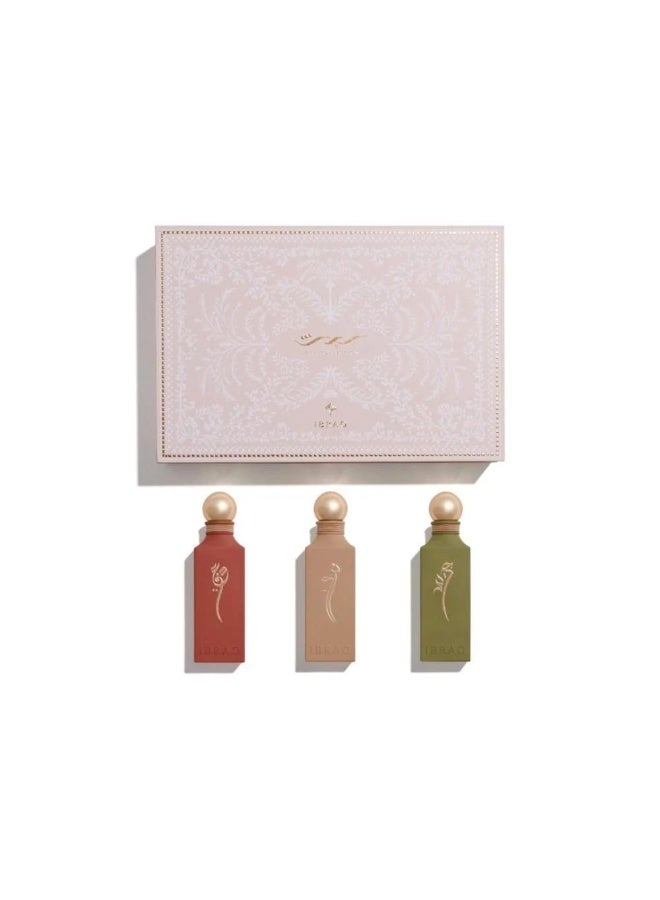 Ibraq Samples Mini JAREED + NAWA + ATHAQ 3*20ml - Image 1