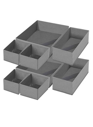 Clothes Drawer Organizer, Foldable Drawer Organizer for Clothing, Underwear Drawer Organizer, Closet Organizer and Storage Box for Clothes, Underwear, Bras, Ties, Socks (8 Pack) - pzsku/ZB04BC272F8DA26875AE4Z/45/_/1716942800/c384c418-5390-4793-8de0-a9980762228f