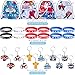 LSJDEER 36 PCS Hockey Party Favors Set Include 12 Drawstring Bag 12 Silicone Bracelet 12 Motivational Keychain for Ice Hockey Sports Party Birthday Gift Supplies - Image 4