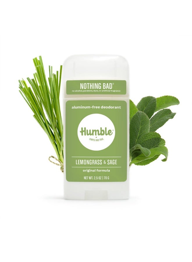 Humble Lemongrass & Sage Aluminum Free Deodorant 70g - Image 2