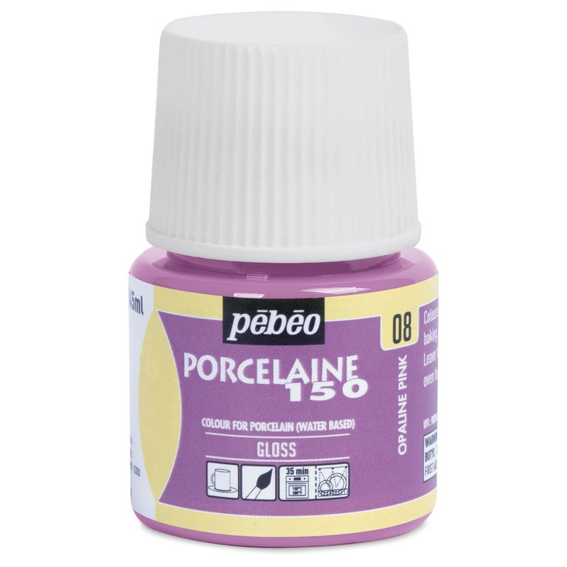 Pebeo Porcelaine 150 China Paint Opaline Pink 45 ml