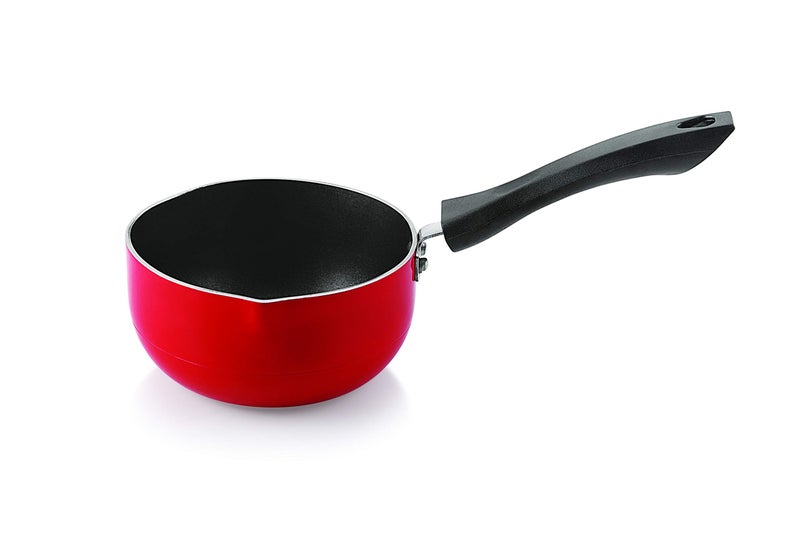Anjali Aluminium Kadai, Sauce Pan and Tapper Pan, Kadai 1290ml, Sauce Pan 640ml, Tapper Pan 540ml, Multicolor - Image 4