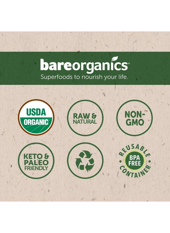Bareorganics - Milk Thistle Seed Powder Superfood Powder Organic Dietary Supplement 8 Ounces - Image 1