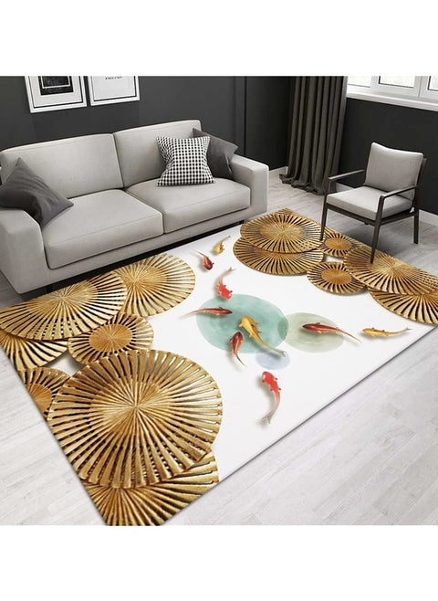 Simple And Comfortable Square Polyester Fiber Carpet