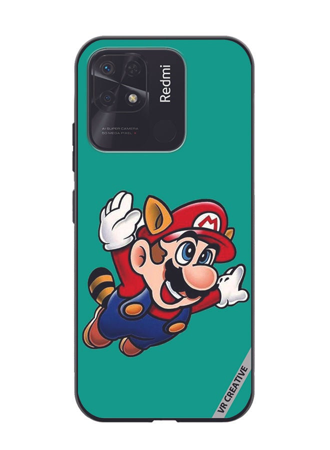 VR CREATIVE غطاء حماية لهاتف Xiaomi Redmi 10C بتصميم ماريو متعدد الألوان - Image 1