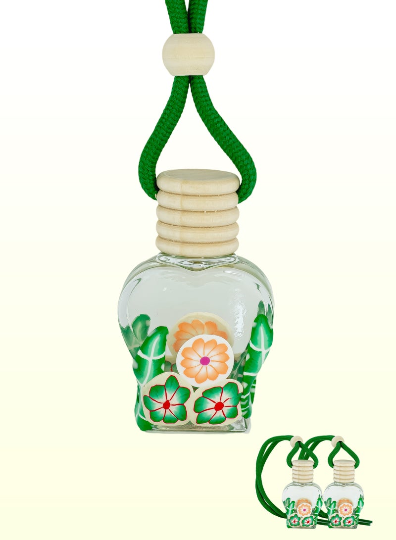 CONCORD - Car and Home Hanging Air freshener, 10ml | Jasmine Fragrance, 60 Days Lasting* | Limited Time Offer: PACK OF 2 - Image 1