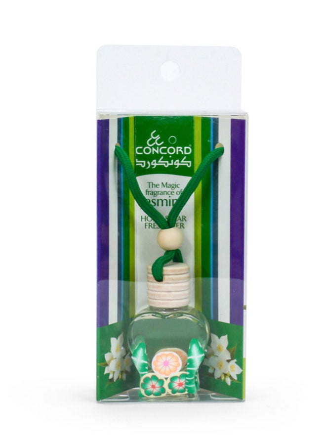 كونكورد معطرات جو للمنزل والسيارة، 10 مل، ياسمين، عبوة من قطعتين  - Image 2