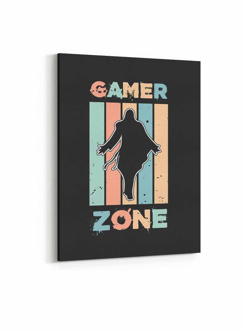 لوحة كانفاس على إطار خشبي للألعاب، تصميم منطقة اللاعب، للمنزل، غرفة المعيشة، المكتب، الديكور - Image 4