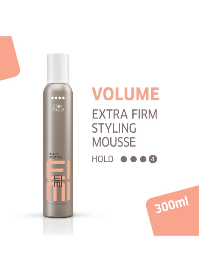 Wella Professionals Eimi Shape Control Volumizing Hair Mousse 300Ml - Image 2