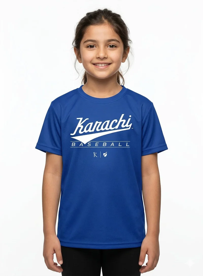 Baseball United  Karachi Monarchs Kids' Dugout T-Shirt  | Best Price UAE