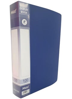 Maxi 100-Pocket Display Book Blue Cover  - Image 2