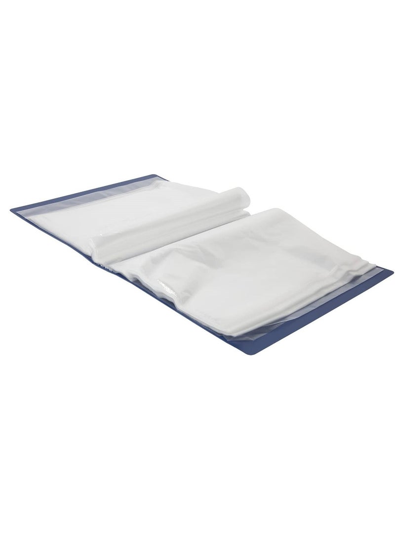 Maxi 100-Pocket Display Book Blue Cover  - Image 3