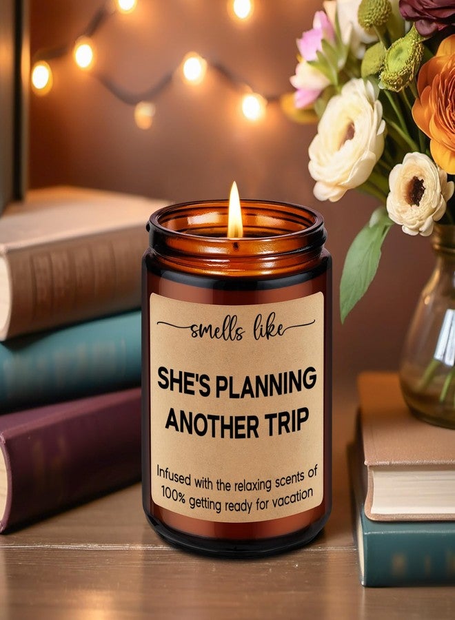 LEADO Candle, Travel Gifts for Women, Gifts for Travelers - Cool Ideas for People Who Travel, Girls Trip - Funny Birthday, Mothers Day, Traveling Presents for Travelers Women, Mom, Couple, Friend, Her - Image 5