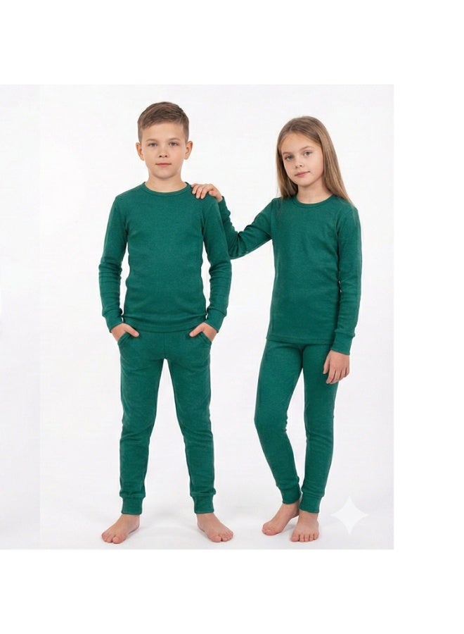 سيزار دفاية شتوي داخلية قطعتين أولادي وبناتي - Image 3