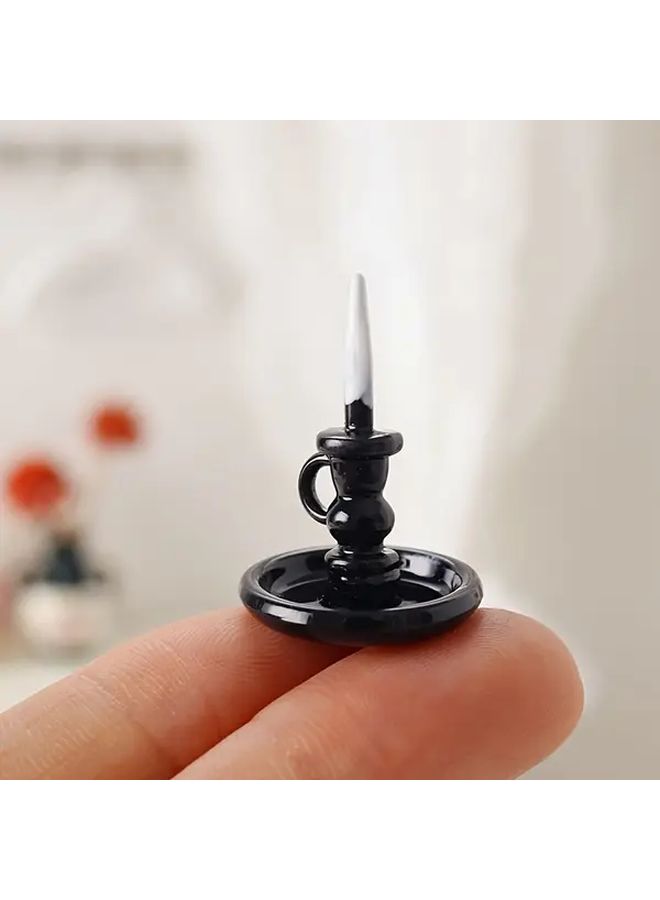 Miniature Silvery Candle Holder For Tealight Or Pillar - Image 5