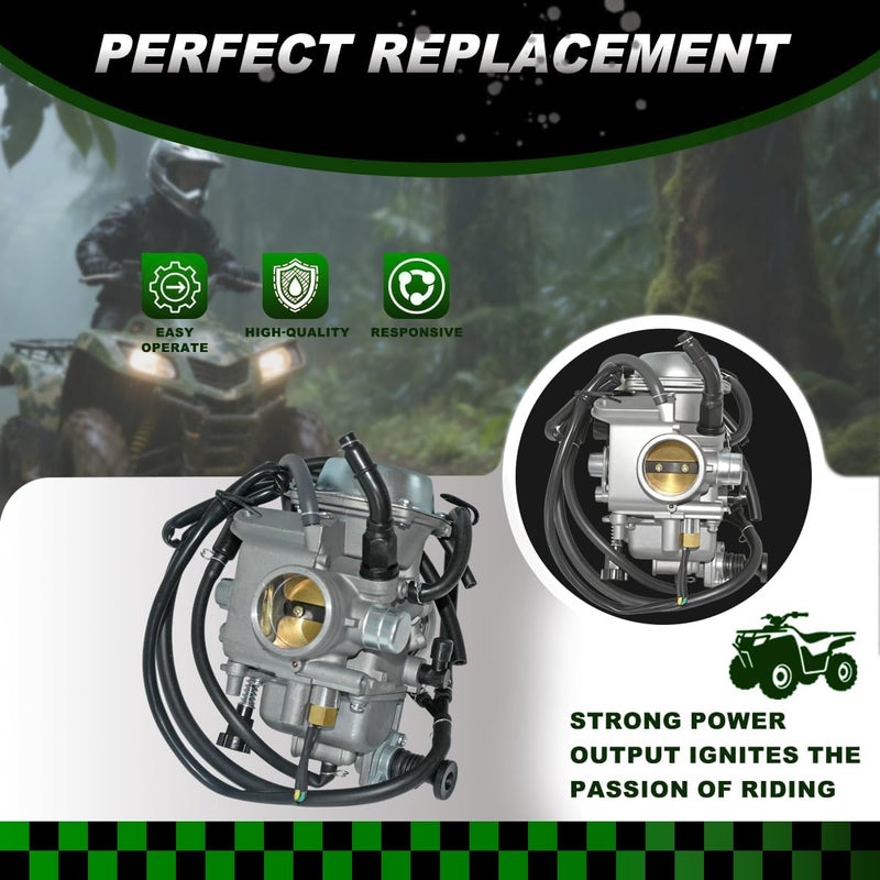 Rebuiman Carburetor for Honda TRX350 and Rancher 350 - OEM Replacement 16100-HN5-M41 - Image 4