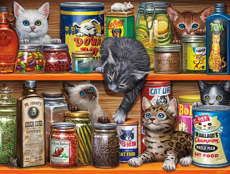 Buffalo Games - Spice Rack Kittens - 750 Piece Jigsaw Puzzle - Image 2